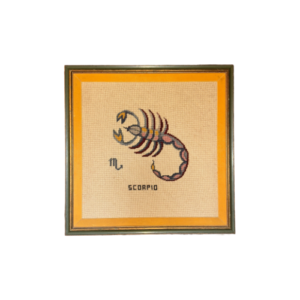 Photo of a needlework art piece from local Georgia artist