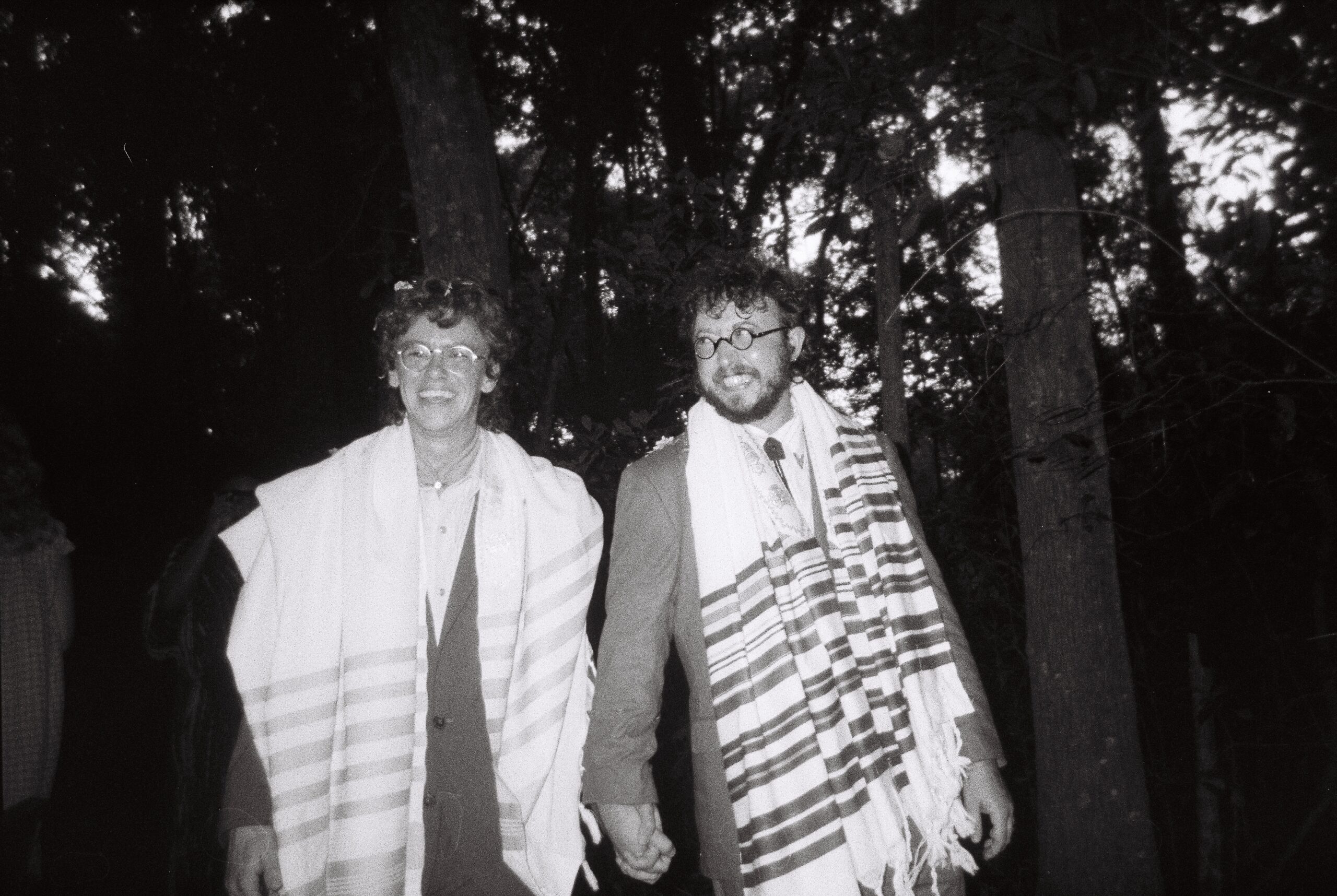 35mm photo of the photographer at his LGBT wedding in South Georgia